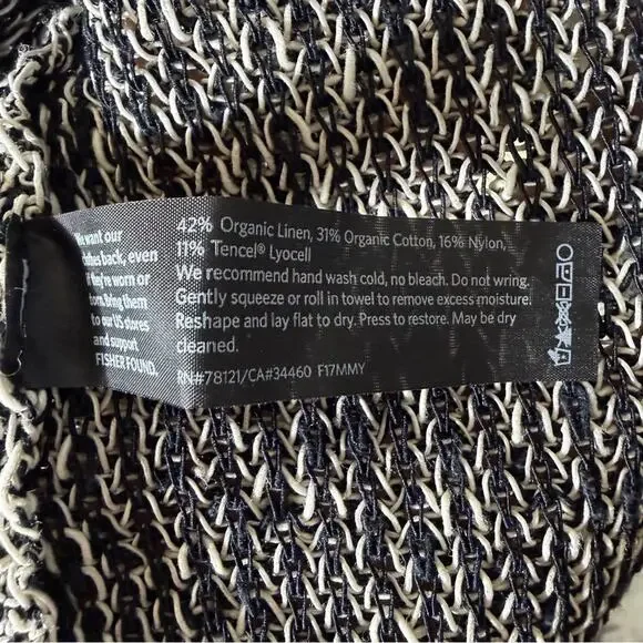 Eileen Fisher Organic Melange Linen Grain Jacket Size XL - Picture 10 of 11